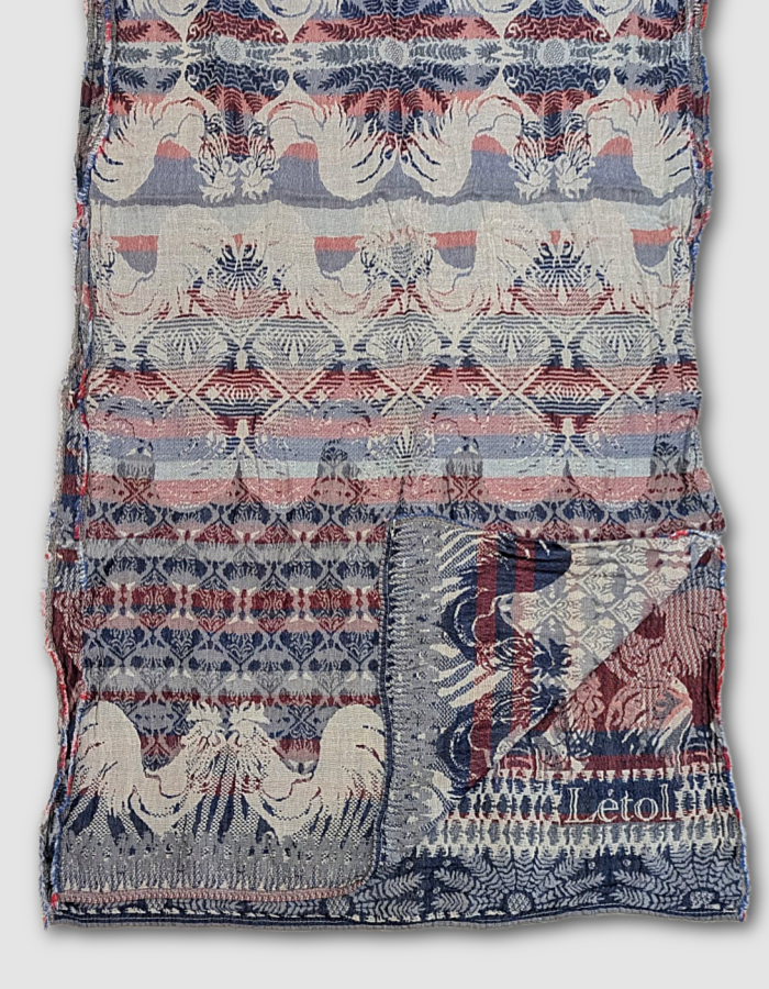 Letol Jacquard Max Scarf in Le Francais