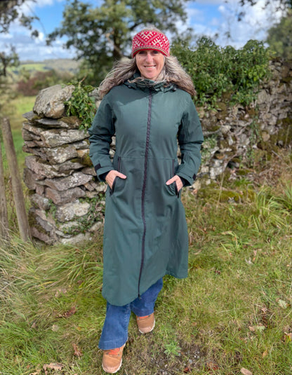 Danefae Danedogwalker Raincoat in Dark Forest