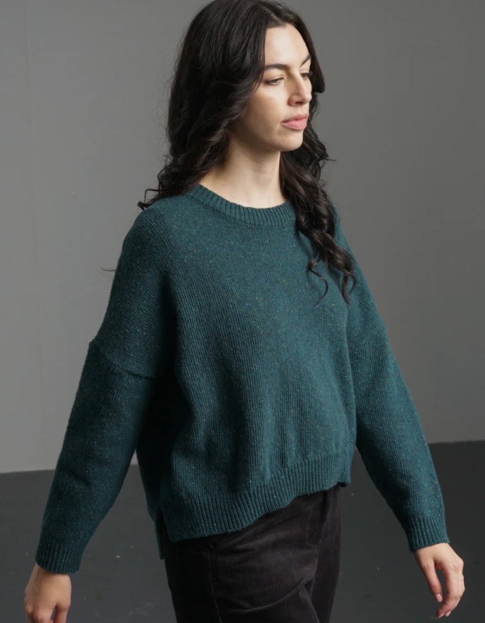 Bibico Boxy Fit Jumper in Cnapastun