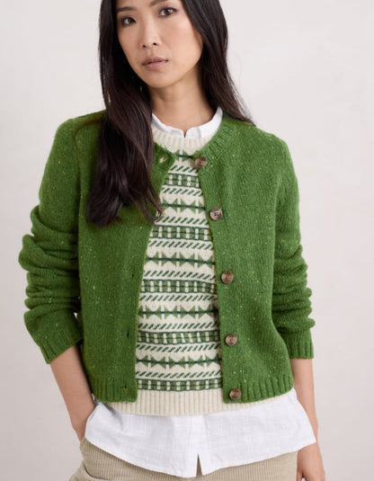 Seasalt Dawson Pick Cardigan in Grassland