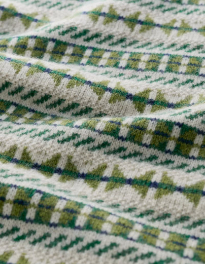 Seasalt Lemon Porch Fair Isle Knitted Vest