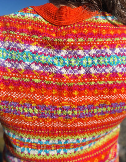 Eribe Kinross Waistcoat in Flame