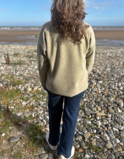 Henriette Steffensen Polo Neck in Sand