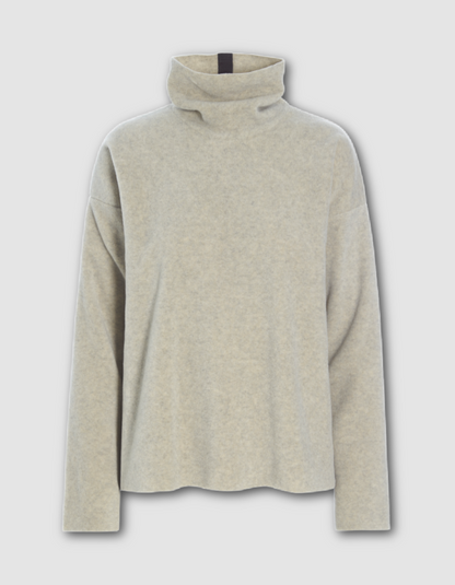 Henriette Steffensen Polo Neck in Sand