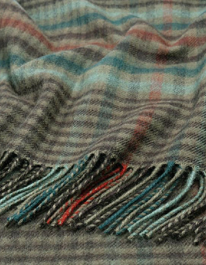 Lochcarron Bobbie Stole in Forth Weathered