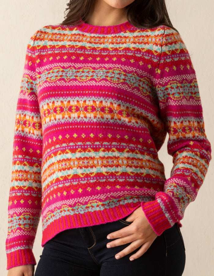 Eribe Kinross Sweater in Foxglove