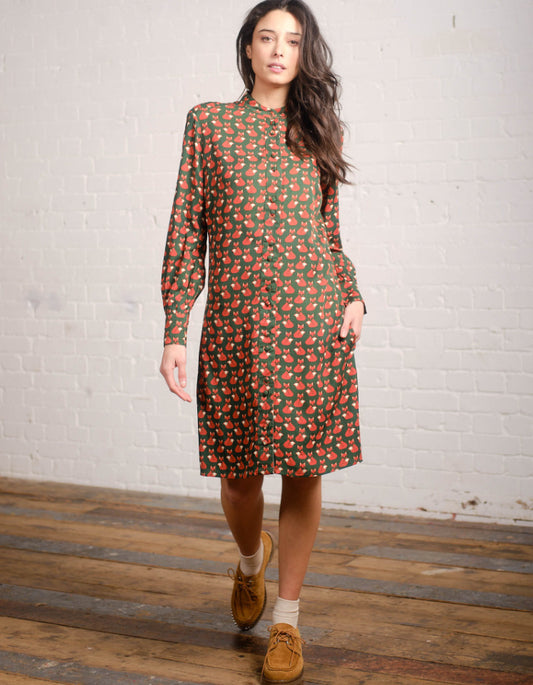 Pretty Vacant Penny Tunic in Fox Print