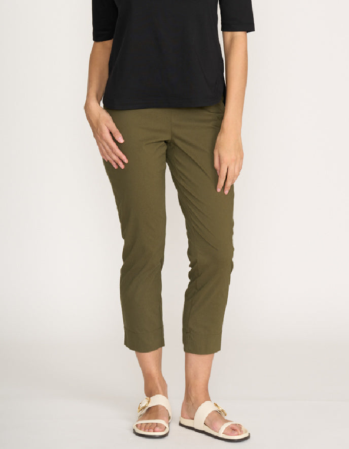 Foil Trapeze Fuss Free Capri in Kelp