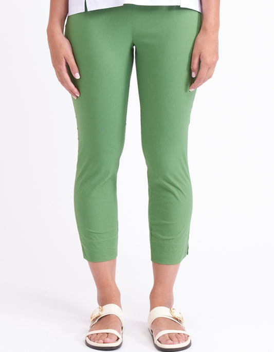 Foil Fuss Free Capri in Apple