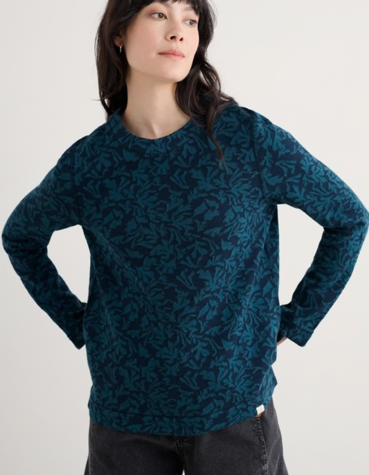 Seasalt Gwennol Jacquard Jersey Top