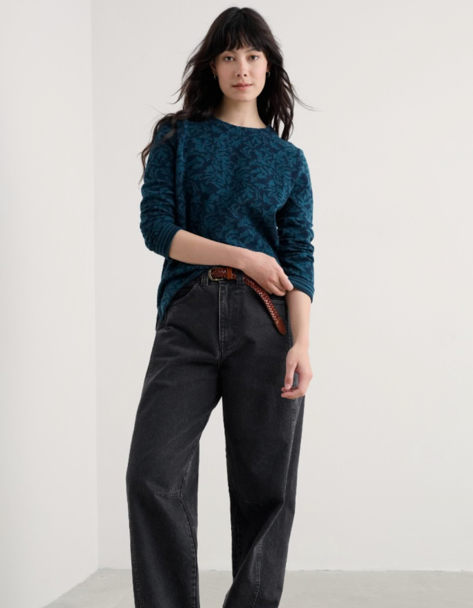 Seasalt Gwennol Jacquard Jersey Top