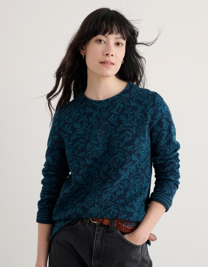 Seasalt Gwennol Jacquard Jersey Top
