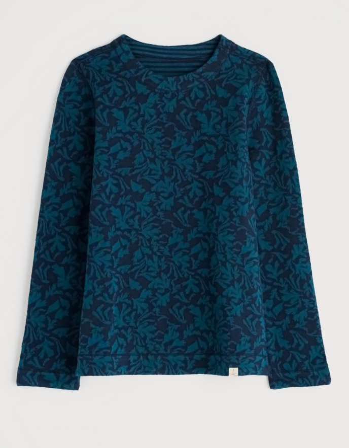 Seasalt Gwennol Jacquard Jersey Top