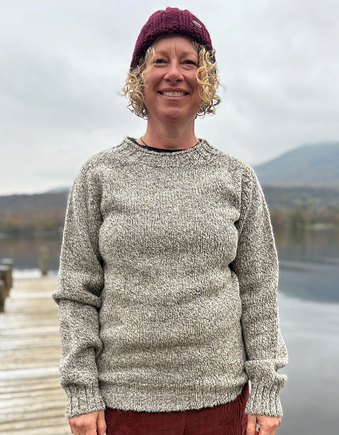 Harley Unisex Crew Neck Heritage Sweater in Herdwick