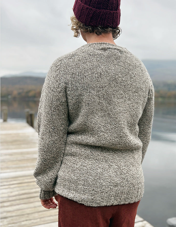 Harley Unisex Crew Neck Heritage Sweater in Herdwick