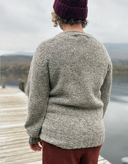 Harley Unisex Crew Neck Heritage Sweater in Herdwick