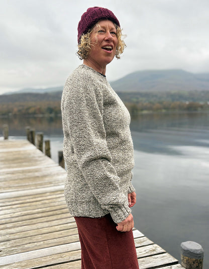 Harley Unisex Crew Neck Heritage Sweater in Herdwick