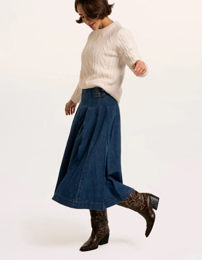 Brakeburn Hiba Denim Skirt