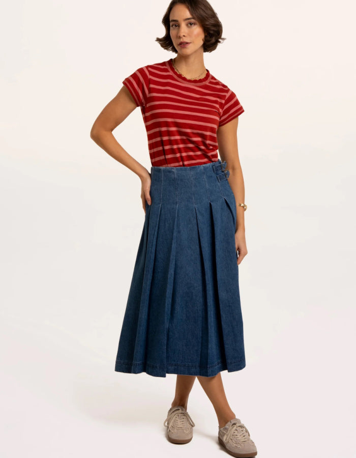 Brakeburn Hiba Denim Skirt