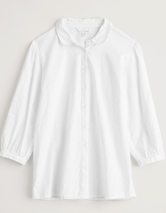 Seasalt Hope Cottage Blouse in Salt