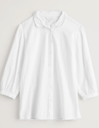 Seasalt Hope Cottage Blouse in Salt