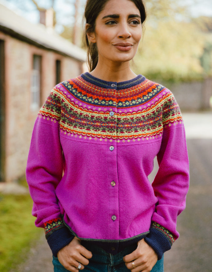 Eribe Alpine Short Cardigan in Jazz