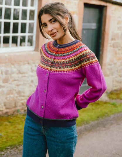Eribe Alpine Short Cardigan in Jazz