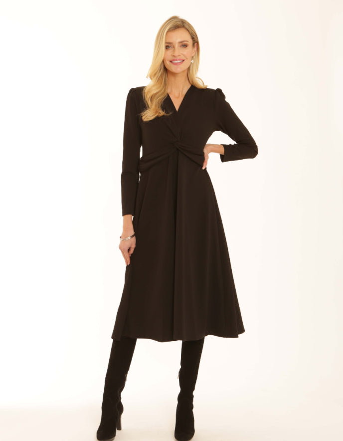 Pomodoro Solid Jersey Dress