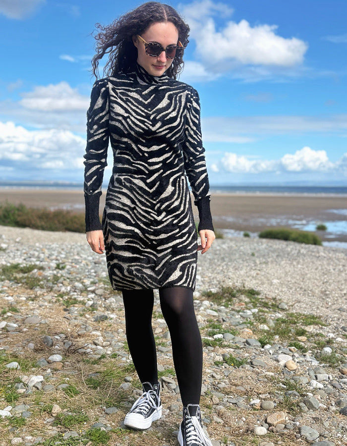 Foil Lash Queen Dress