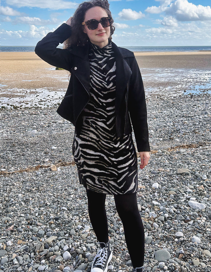 Foil Lash Queen Dress