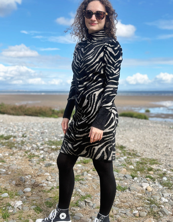 Foil Lash Queen Dress