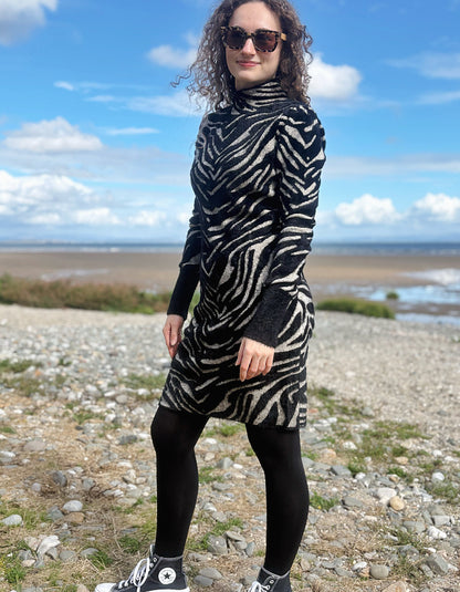 Foil Lash Queen Dress
