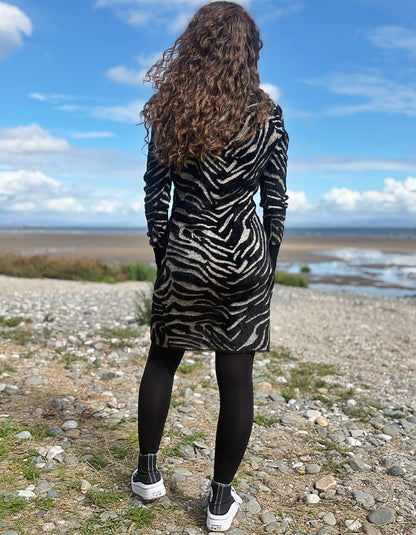 Foil Lash Queen Dress