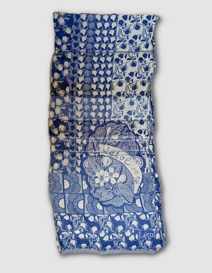Letol Jacquard Scarf Lino in Santorin