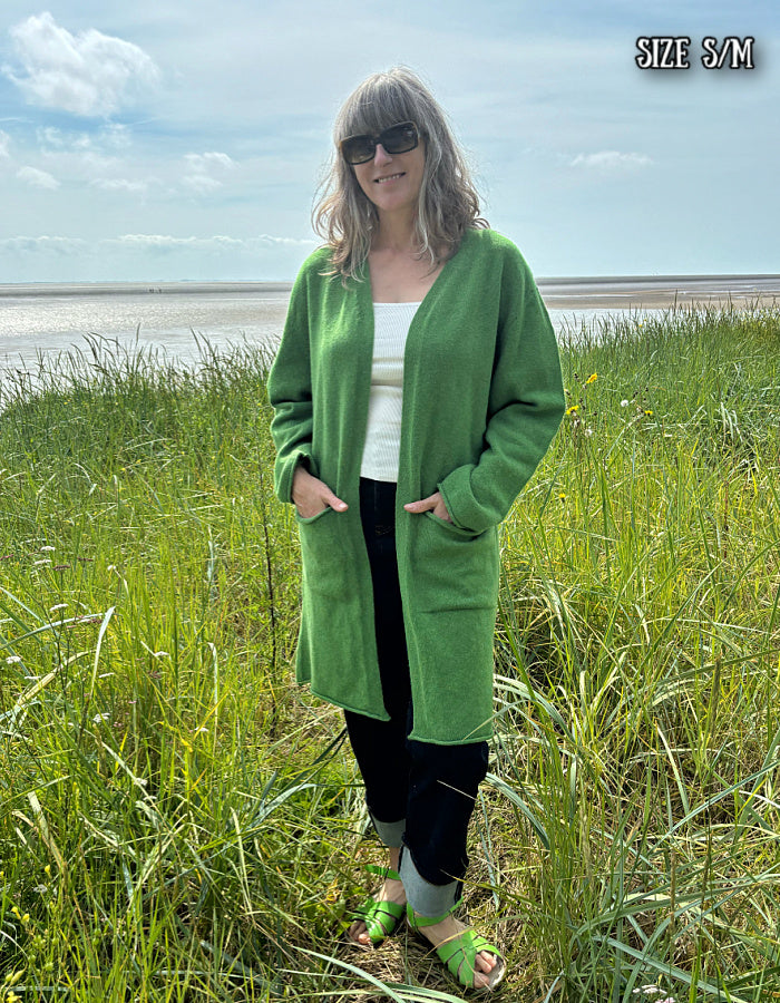 Eribe Corry Long Cardigan in Watercress