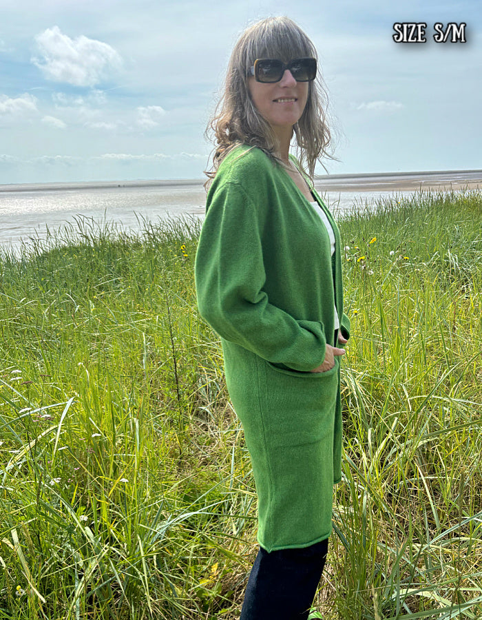 Eribe Corry Long Cardigan in Watercress