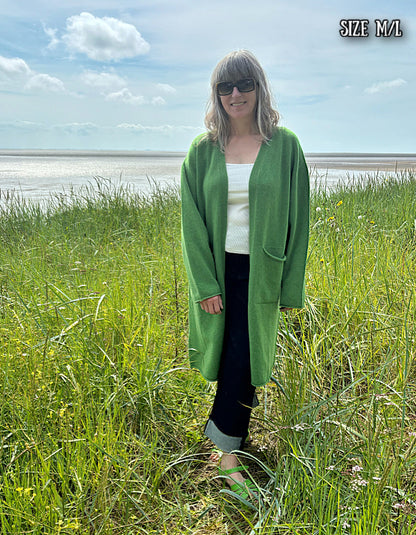 Eribe Corry Long Cardigan in Watercress