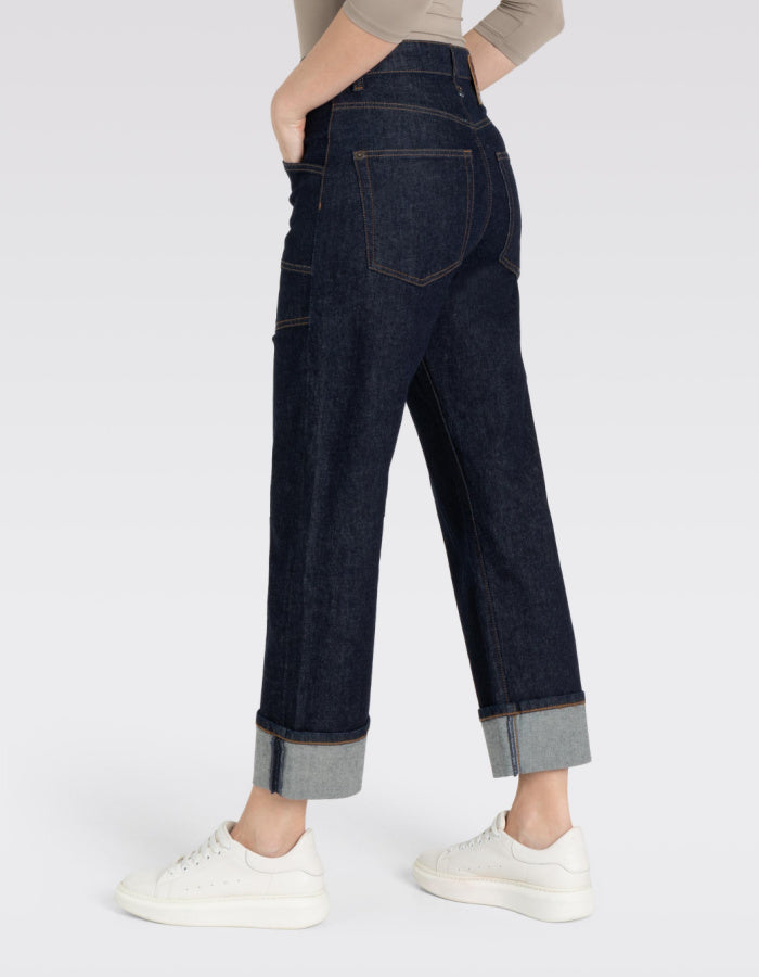 MAC Baggy Straight Jean in Fashion Rinsed Wash