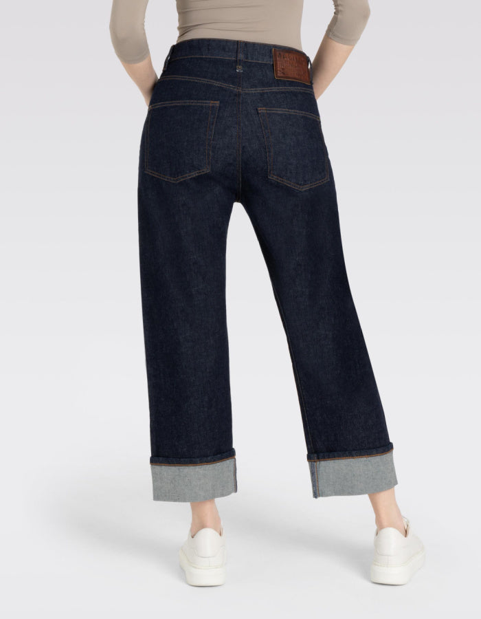 MAC Baggy Straight Jean in Fashion Rinsed Wash