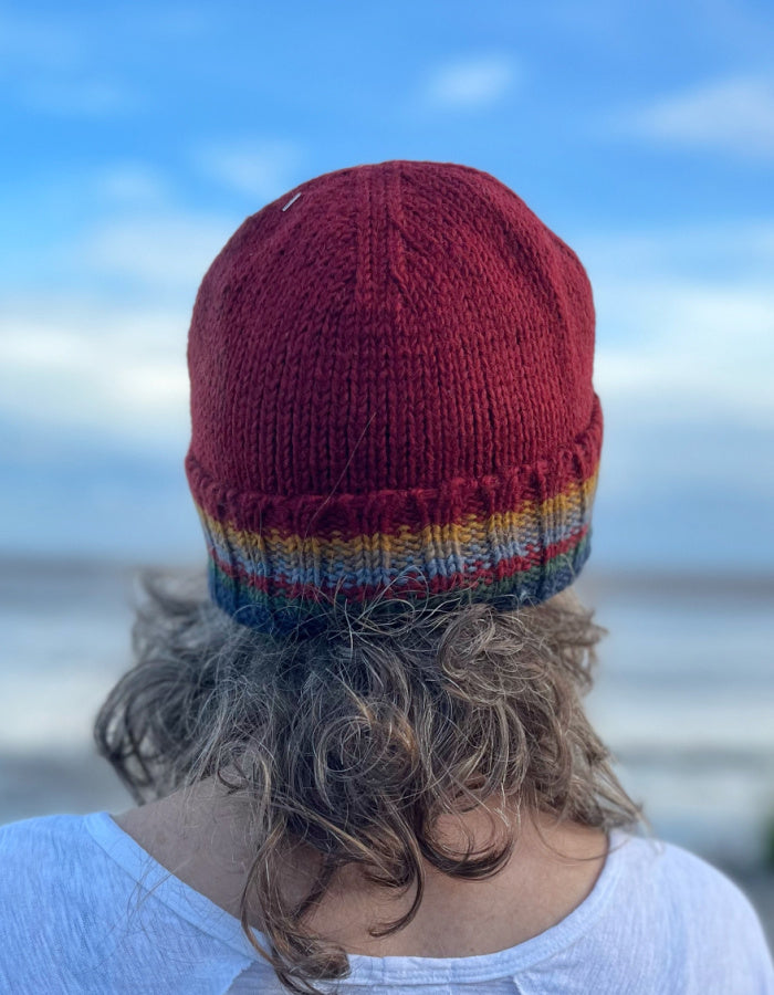 Kusan Maple Stripe Beanie