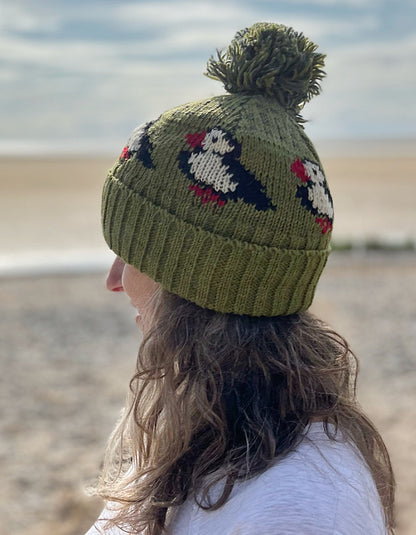 From the Source Puffin Hat in Meadow