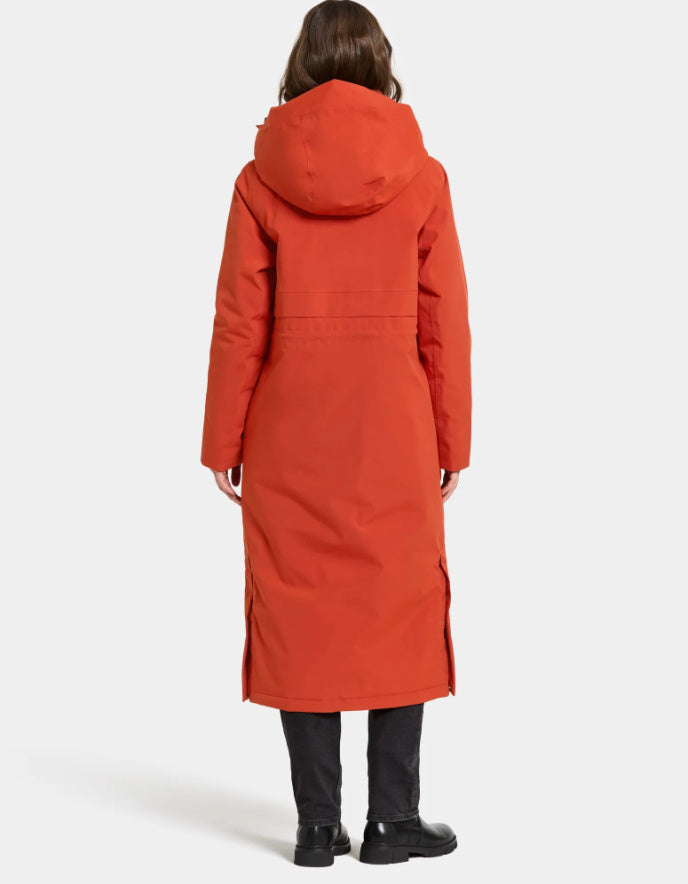 Didriksons Melody Parka in Rust