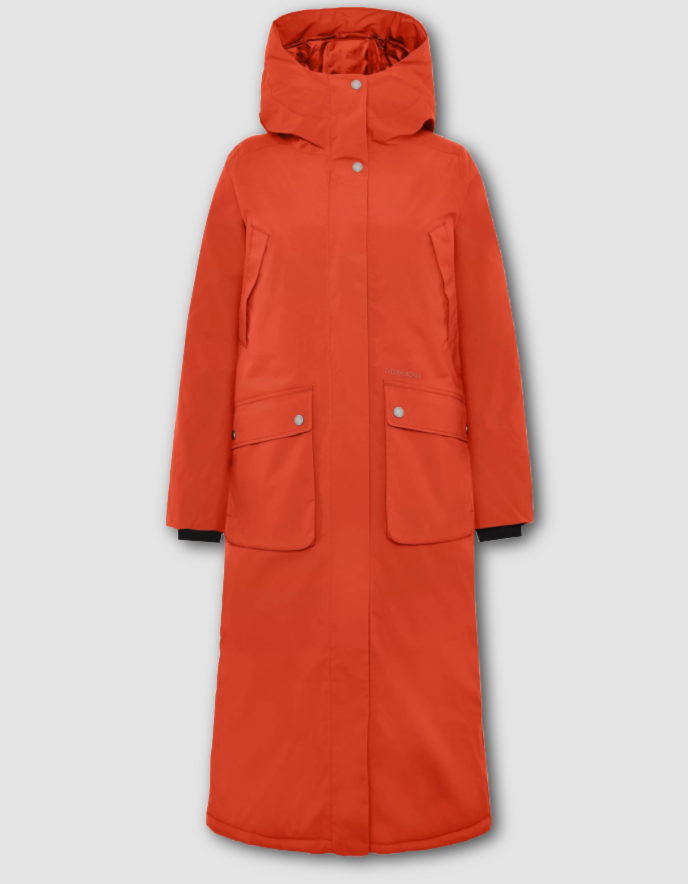 Didriksons Melody Parka in Rust