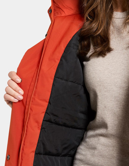 Didriksons Melody Parka in Rust