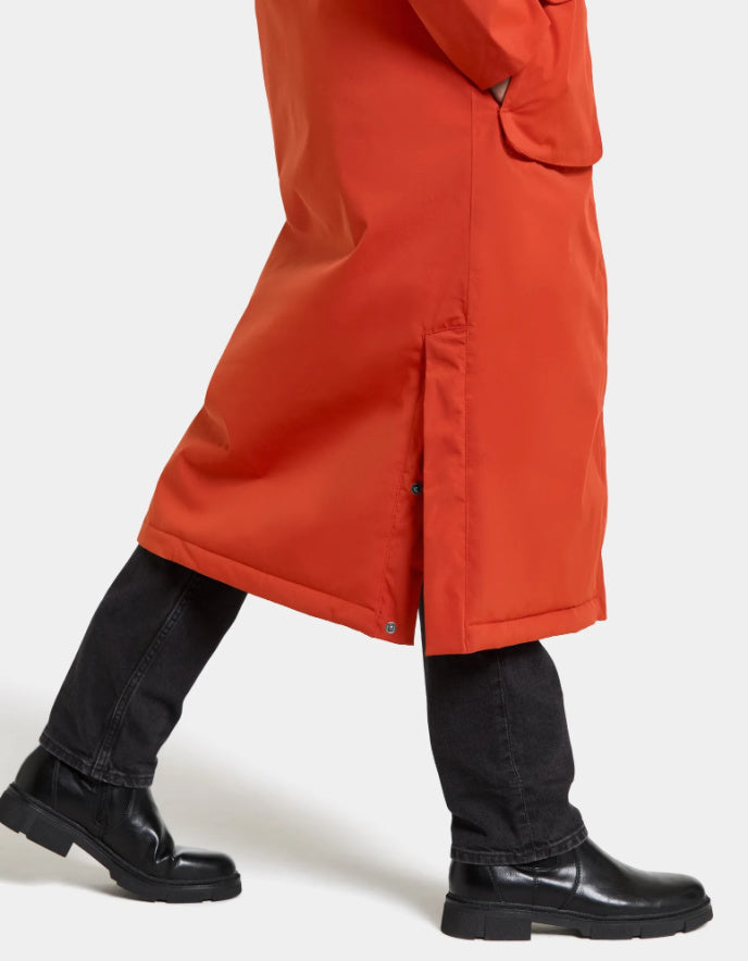 Didriksons Melody Parka in Rust