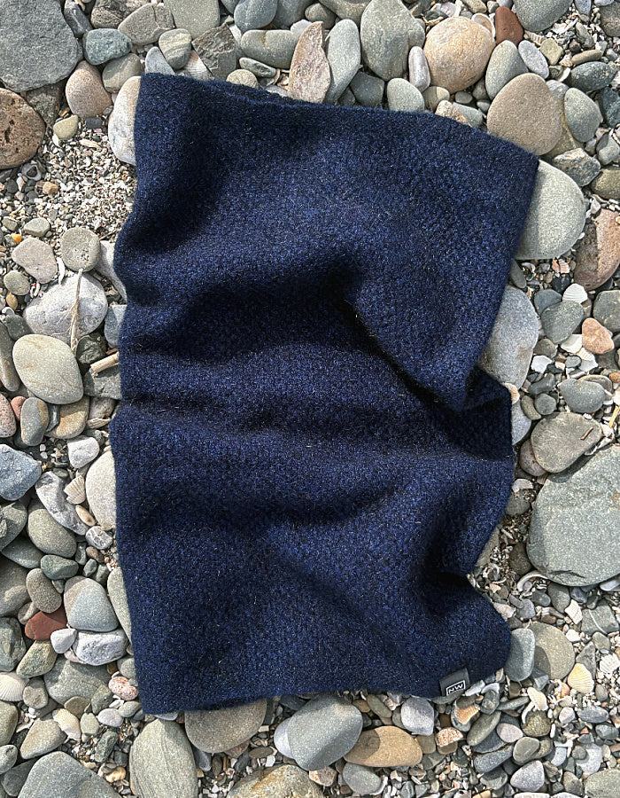 Noble Wilde Moss Stitch Snood in Maritime