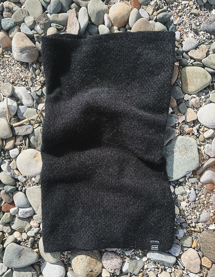 Noble Wilde Moss Stitch Snood in Black