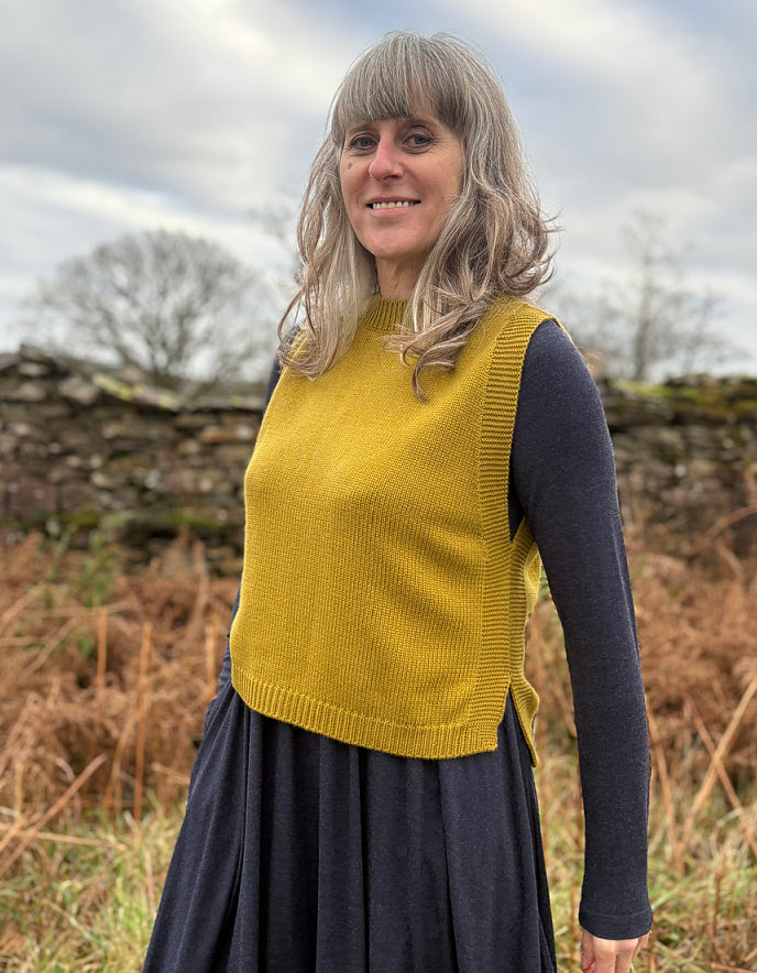 Ochre Lulu Tank Top in Moss