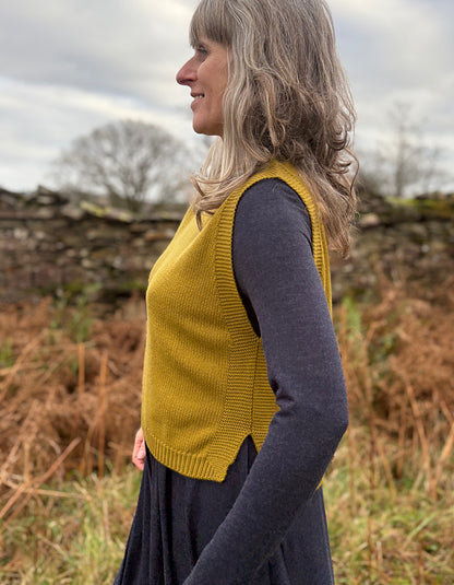 Ochre Lulu Tank Top in Moss