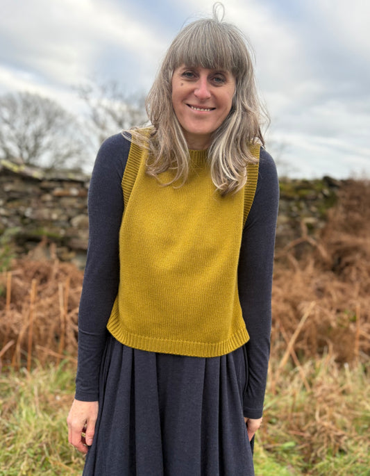 Ochre Lulu Tank Top in Moss